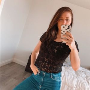 Black Lace Talula Top